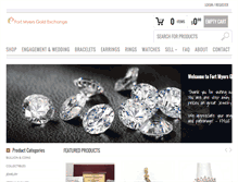 Tablet Screenshot of ftmyersgoldbuyer.com